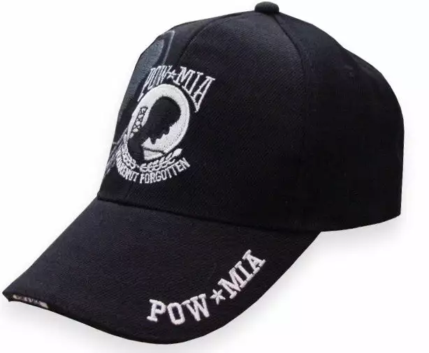 Bewild POW * MIA Baseball Hat (Black) 4 Bewild POW * MIA Baseball Hat (Black)