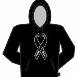 Bewild Positive Reinforcement POW MIA Ribbon Hoodie