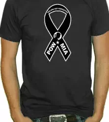 Bewild POW MIA Ribbon T-Shirt Positive Reinforcement