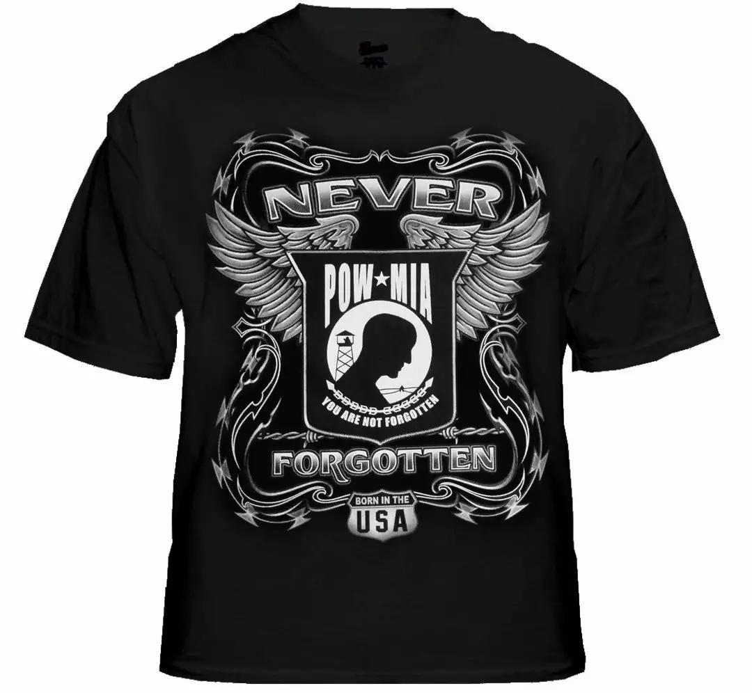 Bewild Say It Loud POW & MIA "Winged Memorial" T-Shirt 4 Bewild Say It Loud POW & MIA "Winged Memorial" T-Shirt
