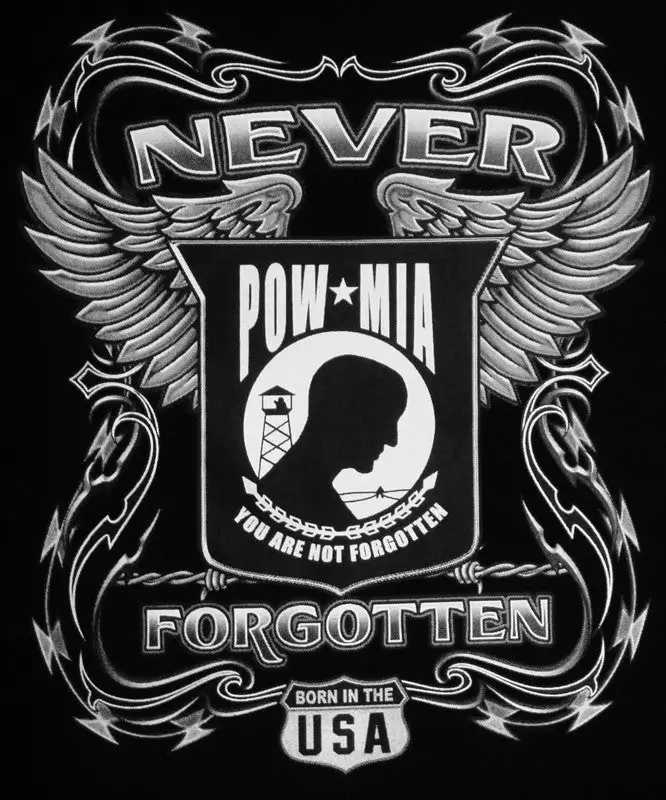 Bewild Say It Loud POW & MIA "Winged Memorial" T-Shirt 5 Bewild Say It Loud POW & MIA "Winged Memorial" T-Shirt