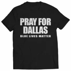 Bewild Pray For Dallas - Blue Lives Matter Kids T-shirt