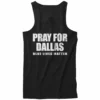 Bewild Pray For Dallas - Blue Lives Matter Tank Top Positive Reinforcement