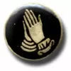 Bewild Praying Hands Lapel Pin