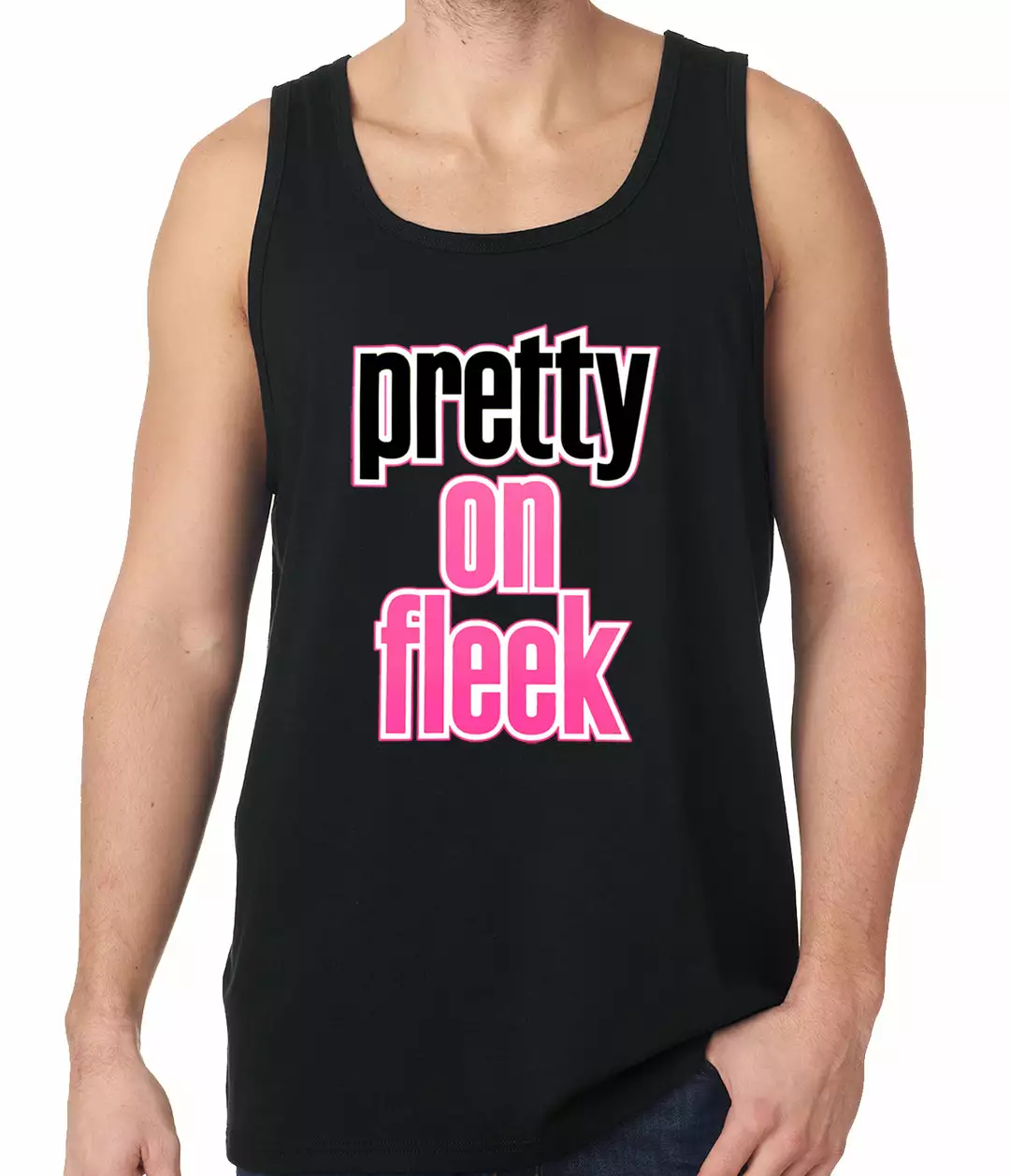 Bewild Pretty On Fleek Tank Top Hip-Hop Inspired Clothing 3 Bewild Pretty On Fleek Tank Top Hip-Hop Inspired Clothing