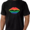 Bewild Say It Loud Pride Rainbow Kiss Men's T-Shirt 1 Bewild Say It Loud Pride Rainbow Kiss Men's T-Shirt