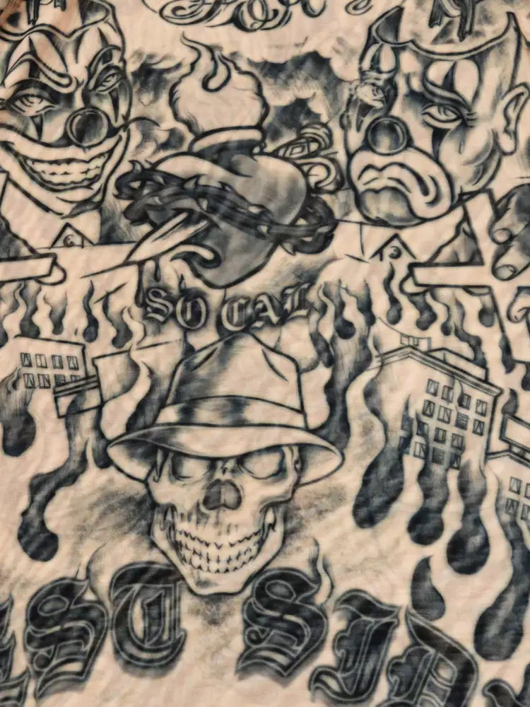 Bewild Illusion Tattoos Men's Full Body Tattoo Shirt - Prison Ink Full Body Tattoo Shirt 12 Bewild Illusion Tattoos Men's Full Body Tattoo Shirt - Prison Ink Full Body Tattoo Shirt