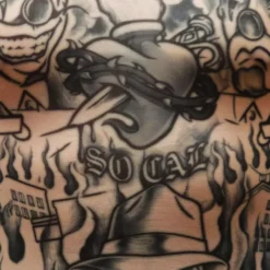 Bewild Illusion Tattoos Men's Full Body Tattoo Shirt - Prison Ink Full Body Tattoo Shirt 25 Bewild Illusion Tattoos Men's Full Body Tattoo Shirt - Prison Ink Full Body Tattoo Shirt