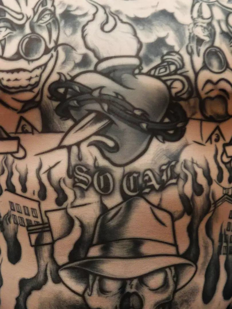 Bewild Illusion Tattoos Men's Full Body Tattoo Shirt - Prison Ink Full Body Tattoo Shirt 13 Bewild Illusion Tattoos Men's Full Body Tattoo Shirt - Prison Ink Full Body Tattoo Shirt