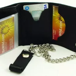 Bewild Wallets & Chains Psycho Genuine Leather Chain Wallet