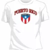 Bewild Nationality & Ethnic Puerto Rican Numero Uno Girls T-Shirt