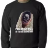 Bewild Pug In An Ugg On A Rug Looking Snug Adult Crewneck Cool Funny & Offensive 1 Bewild Pug In An Ugg On A Rug Looking Snug Adult Crewneck Cool Funny & Offensive