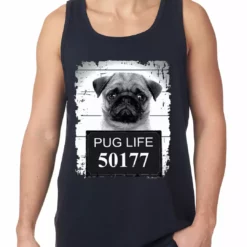 Bewild Mug Shot Pug Life Funny Tank Top 14 Bewild Mug Shot Pug Life Funny Tank Top