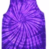 Bewild Purple Spider Tie Dye Tank Top 2 Bewild Purple Spider Tie Dye Tank Top
