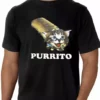 Bewild Purrito Men's T-Shirt Cool Funny & Offensive
