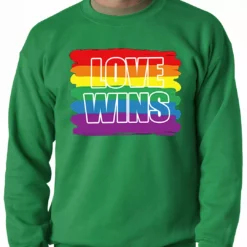 Bewild Rainbow Love Wins Gay Marriage Equality Adult Crewneck 12 Bewild Rainbow Love Wins Gay Marriage Equality Adult Crewneck