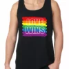 Bewild Positive Reinforcement Rainbow Love Wins Gay Marriage Equality Tank Top