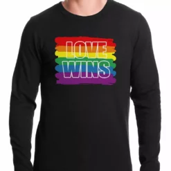 Bewild Say It Loud Rainbow Love Wins Gay Marriage Equality Thermal Shirt