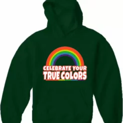 Bewild Positive Reinforcement Rainbow Pride Adult Hoodie