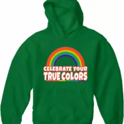 Bewild Positive Reinforcement Rainbow Pride Adult Hoodie