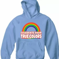Bewild Positive Reinforcement Rainbow Pride Adult Hoodie