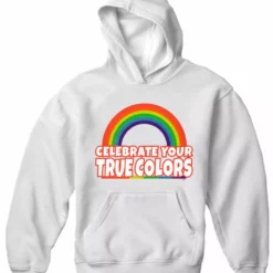 Bewild Positive Reinforcement Rainbow Pride Adult Hoodie