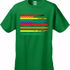 Bewild Say It Loud Rainbow Pride American Vintage Flag Men's T-Shirt
