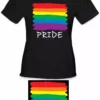 Bewild Positive Reinforcement Rainbow Pride Colors Girl's T-Shirt 1 Bewild Positive Reinforcement Rainbow Pride Colors Girl's T-Shirt