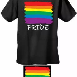 Bewild Rainbow Pride Colors Men's T-Shirt