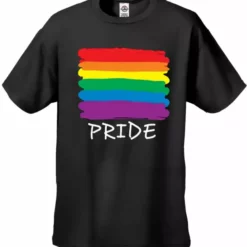 Bewild Rainbow Pride Colors Men's T-Shirt