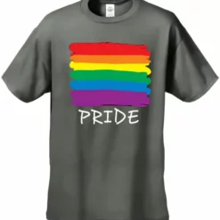 Bewild Rainbow Pride Colors Men's T-Shirt