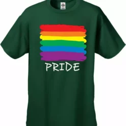 Bewild Rainbow Pride Colors Men's T-Shirt