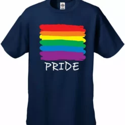 Bewild Rainbow Pride Colors Men's T-Shirt