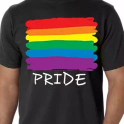 Bewild Rainbow Pride Colors Men's T-Shirt