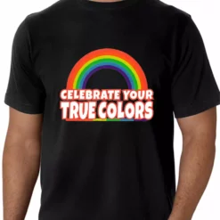 Bewild Rainbow Pride Men's T-Shirt Say It Loud