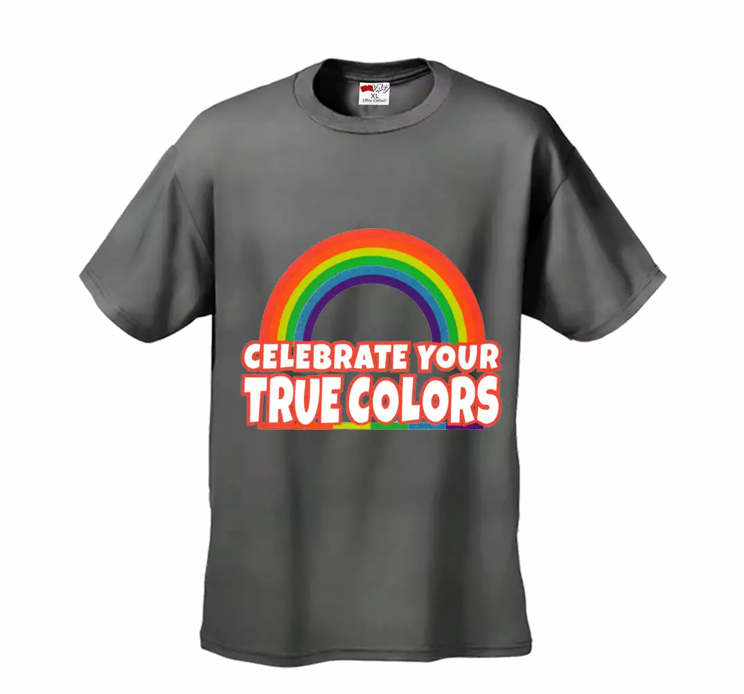 Bewild Rainbow Pride Men's T-Shirt Say It Loud 6 Bewild Rainbow Pride Men's T-Shirt Say It Loud