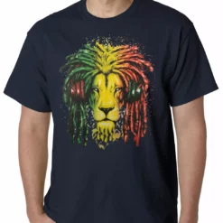 Bewild Cool Funny & Offensive Rasta Colored Lion Mens T-shirt 17 Bewild Cool Funny & Offensive Rasta Colored Lion Mens T-shirt
