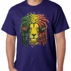 Bewild Cool Funny & Offensive Rasta Colored Lion Mens T-shirt 18 Bewild Cool Funny & Offensive Rasta Colored Lion Mens T-shirt