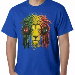 Bewild Cool Funny & Offensive Rasta Colored Lion Mens T-shirt 19 Bewild Cool Funny & Offensive Rasta Colored Lion Mens T-shirt