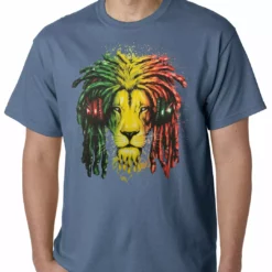Bewild Cool Funny & Offensive Rasta Colored Lion Mens T-shirt 20 Bewild Cool Funny & Offensive Rasta Colored Lion Mens T-shirt