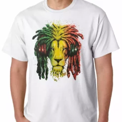Bewild Cool Funny & Offensive Rasta Colored Lion Mens T-shirt 21 Bewild Cool Funny & Offensive Rasta Colored Lion Mens T-shirt