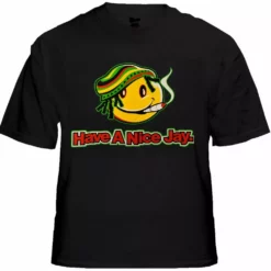Bewild Rasta Smiley Tee - Have A Nice Jay T-Shirt
