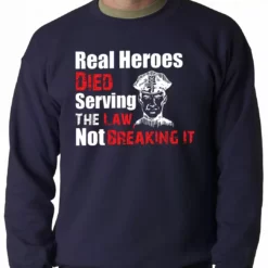 Bewild Positive Reinforcement Real Heroes Adult Crewneck