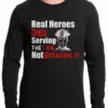 Bewild Real Heroes Thermal Shirt Say It Loud