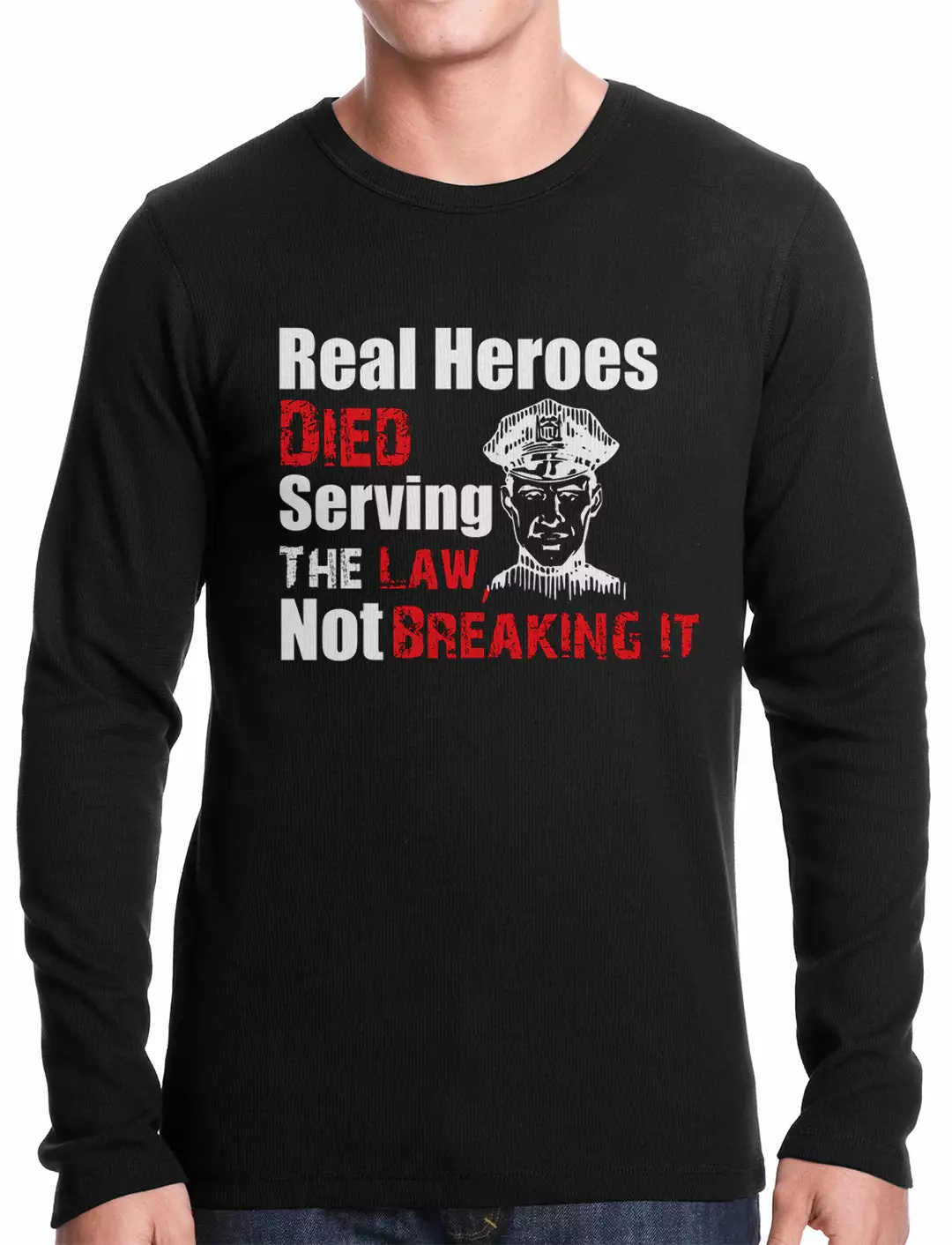 Bewild Real Heroes Thermal Shirt Say It Loud 3 Bewild Real Heroes Thermal Shirt Say It Loud