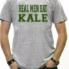 Bewild Real Men Eat Kale Men's T-shirt 2 Bewild Real Men Eat Kale Men's T-shirt