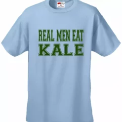 Bewild Real Men Eat Kale Men's T-shirt 14 Bewild Real Men Eat Kale Men's T-shirt