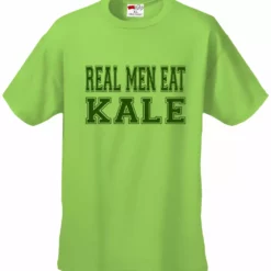 Bewild Real Men Eat Kale Men's T-shirt 15 Bewild Real Men Eat Kale Men's T-shirt