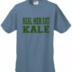 Bewild Real Men Eat Kale Men's T-shirt 17 Bewild Real Men Eat Kale Men's T-shirt