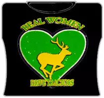 Bewild Real Women Drive Tractors T-shirts Cool Funny & Offensive